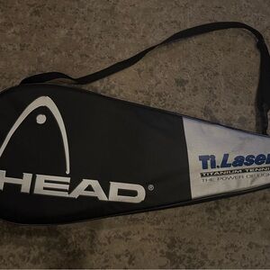 HEAD Black Tennis Racket Bag with Sleek Design
